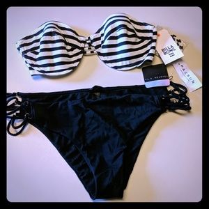 Black and White bikini
